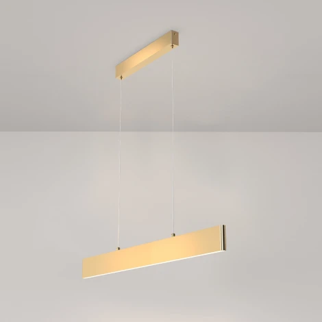 Подвесной линейный светильник Step 4000K 1x23Вт 120° LED Maytoni Technical P010PL-L23G4K (220V, на тросе)