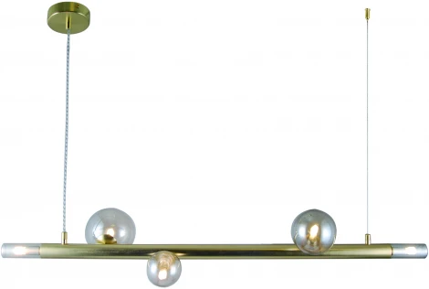 Подвесной светильник Canto V000246 (11026/5PL Gold ) (220V, на тросе, шар)