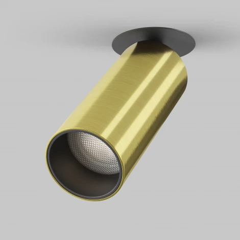 Встраиваемый точечный светильник Maytoni Focus Led C053CL-L12W4K-W-BS (220V, круглые)