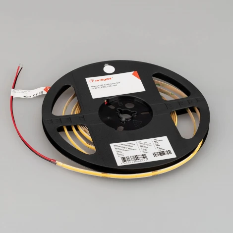 Светодиодная лента COB-X480-6mm 24V Warm3500 (6 W/m, IP20, CSP, 5m) (Arlight) 044576