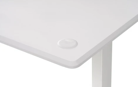 Компьютерный стол Маркос с механизмом подъема 120 (Маркос с механизмом подъема 120х75х75 белый / шагрень белая) Notta арт.578481