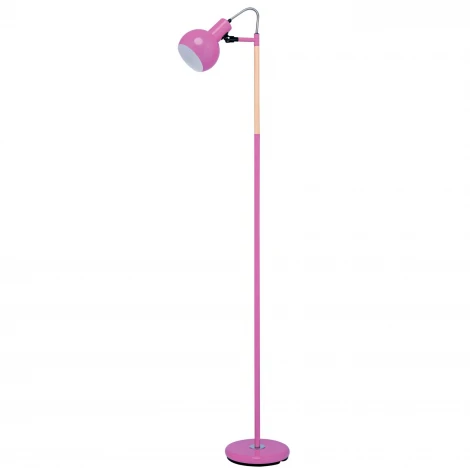Торшер с регулировкой наклона, розовый Uniel UML-T702 E14 PINK