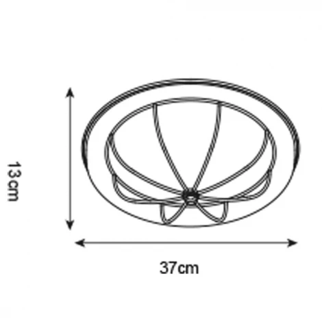 Потолочный светильник Arte Lamp Porch A1308PL-3AB