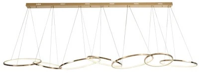 Подвесной светодиодный светильник Newport 15000 15207N/S brass (220V, на проводе)