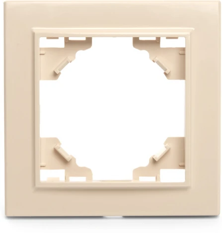 Рамка на 1 пост (слоновая кость) Stekker Эрна 39624