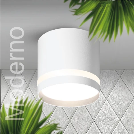 Точечный светильник накладной Wolta WSL-GX53/04W под лампу GX53 Белый MODERNO