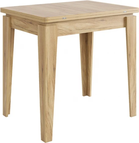 Стол обеденный раскладной Фантазия Mebelson (ЛДСП/Дуб золотой) арт.KM-0216.2553