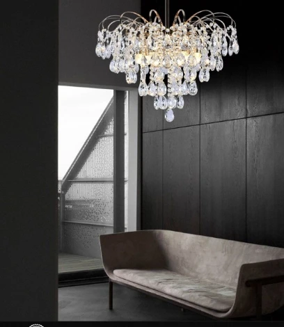 Потолочная люстра на штанге Seven Fires Andrenna SF0021/7C-FGD-CL