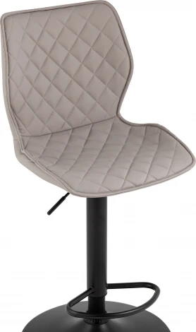 Стул барный Dome экокожа серый 2 шт Stool Group арт.УТ000039936