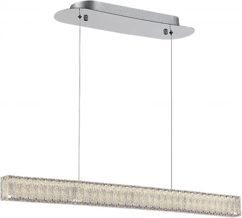 Подвесной светильник ST Luce Latozzo SL6008.133.01 Хром/Хром LED 1*30W 3000K (220V, на тросе)