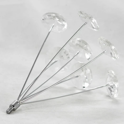 Люстра подвесная LSP-8462 (220V, хрусталь, на тросе, шар, IP21)