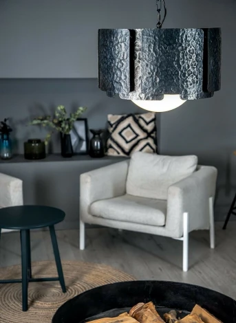 Подвесной светильник 2К Светомастерская Ferrum 011 CS201 (220V, на проводе, шар)