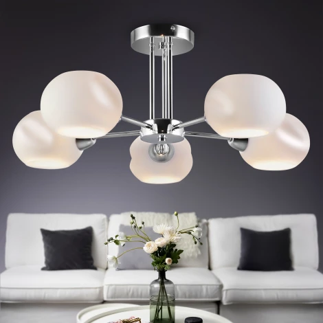 Потолочная люстра на штанге Rivoli Doris 2080-305 (220V)