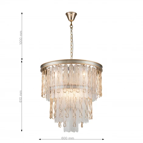 Подвесная люстра Favourite Medea 2696-8P