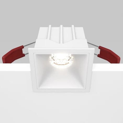 Встраиваемый светильник Alfa LED 4000K 1x10Вт 36° Maytoni Technical DL043-01-10W4K-SQ-W (220V)