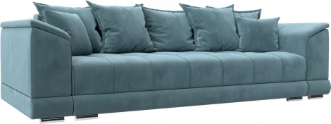 Диван прямой НордСтар НПБ Лига Диванов (Велюр) арт.129450