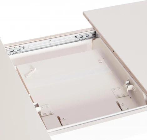 Стол CATERINA PROVENCE бук, мдф, 100+30x70x75 см, Ivory white Tetchair 19129