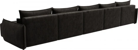 Диван п-образный Лига-051 НПБ МегаЛонг Лига Диванов (Велюр) арт.128747