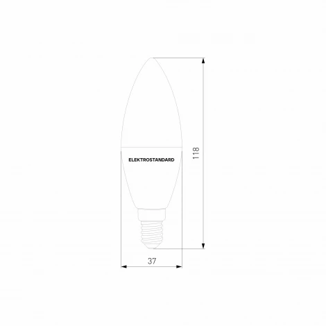 Умная светодиодная лампа Elektrostandard Умная лампа Свеча BLE2779 (a071005, Умный дом, Алиса)