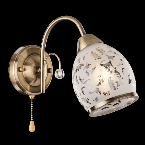 Бра Eurosvet 30026 30026/1 античная бронза (220V, выключатель)