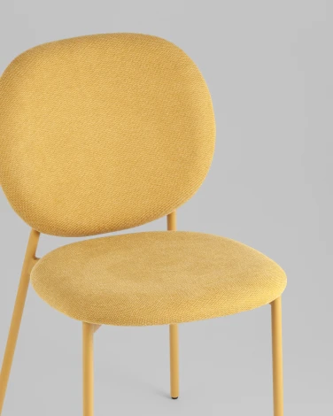 Стул обеденный Pip желтый желтые ножки NP Stool Group арт.УТ000039726