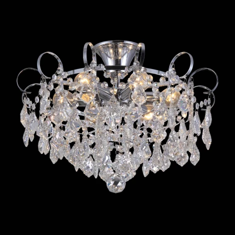 Потолочная люстра Natali Kovaltseva Happy Diamonds 11545/6C CHROME