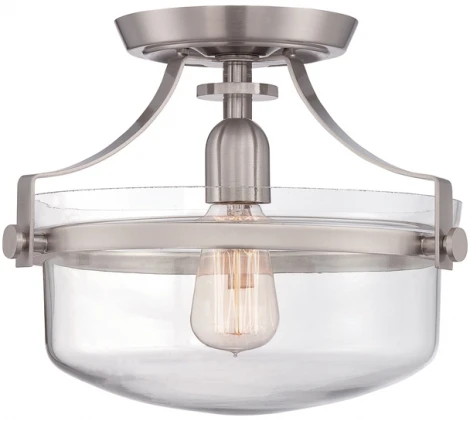 Потолочный светильник на штанге Penn Station QZ-PENN-STATION-F-BN Quoizel