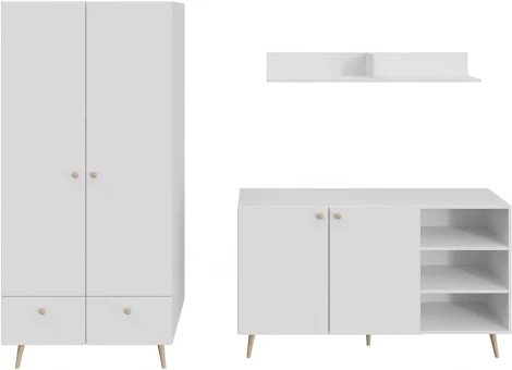 Композиция Rili 2 ОГОГО (арт.855062), (ЛДСП/Белый)