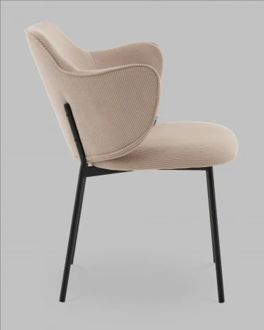 Стул Джиннет NEW велюр бежевый Stool Group УТ000042104