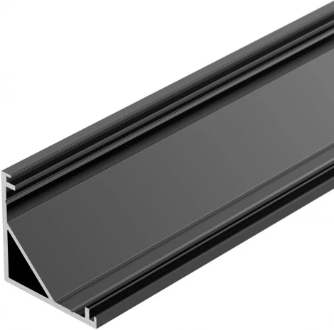 Профиль SL-KANT-H20-2000 BLACK (Arlight, Алюминий) 049016
