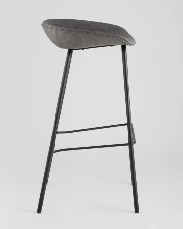 Стул барный Stool Group Beetle Lite PU серый УТ000001230