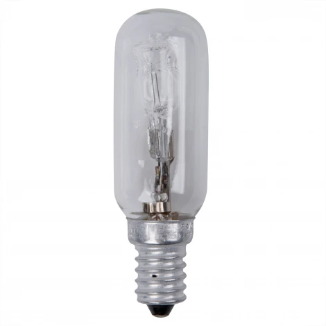 Лампочка галогенная цилиндр прозрачная E14 28W 3000K Uniel HCL-28/CL/E14/F25 special