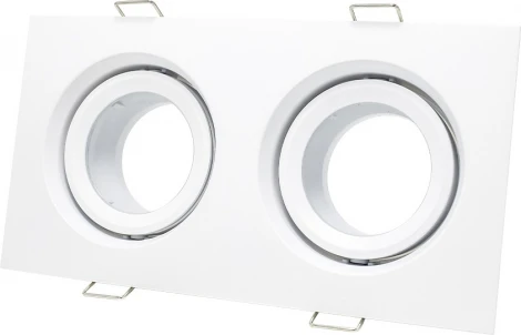 Встраиваемый светильник ST Luce ST255.528.02 Белый GU10 2*50W IP65 (220V)