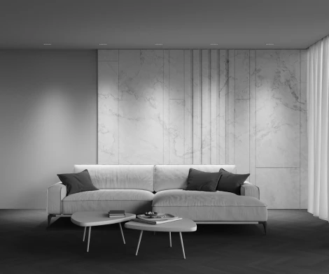 Встраиваемый линейный светильник под гипсокартон светодиодный Maytoni Points DL065-12W3-6K-TRS-B (220V)