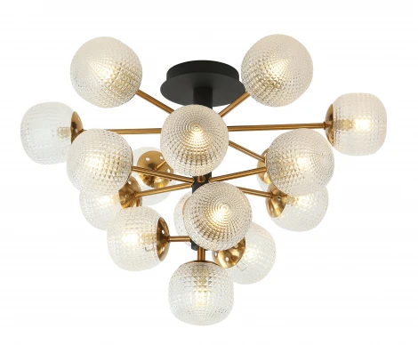 Потолочная люстра Stilfort Atomic 2116/00/16P (220V, шарики, молекулы)