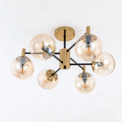 Потолочная люстра на штанге Citilux Шарлиз CL143163 (220V, шарики)