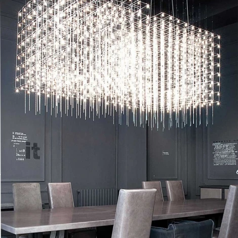 Подвесная люстра большая LED ODDRUN L120 ImperiumLoft Oddrun01 (231898-23)