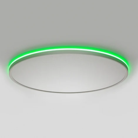 Потолочнвый светильник RGB круглый светодиодный Citilux Norma CL749600 (220V, пульт управления, круглые, IP40)