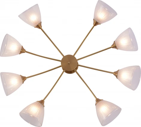 Потолочная люстра на штанге Rivoli Debra 9189-308 8хЕ27 60 Вт