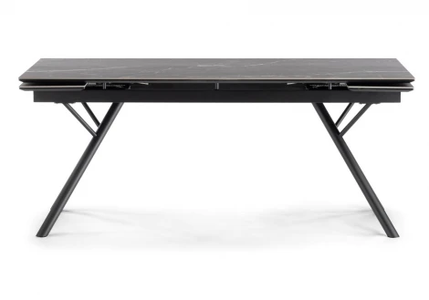 Кухонный стол Woodville Ворен 180(240)x90 nero markina / черный