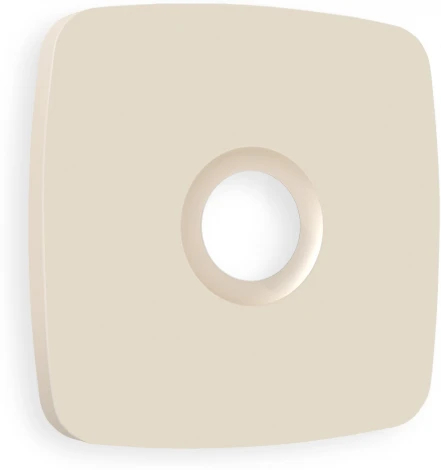 Лицевая панель Ambrella Volt OMEGA (Бежевый матовый) для TV розетки QUANT OP3330