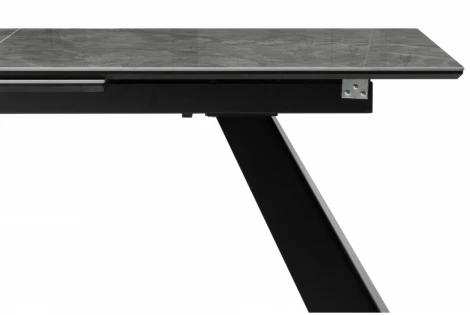 Кухонный стол Woodville Стиг (Металл,Керамика/Черный) арт.588014