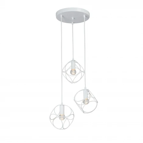 Подвесной светильник Vitaluce V4931-0/3S (220V, на проводе, куб)