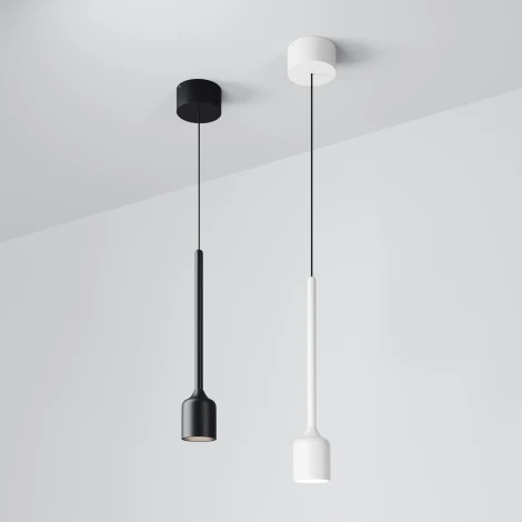 Подвесной светильник уличный IP54 LED Maytoni Apex O491PL-L6W3K (220V, на проводе, круглые)