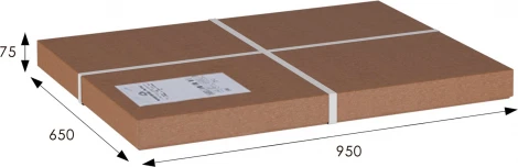 Стол журнальный Овация (С) на колесах темно-коричневый Mebelik арт.006755