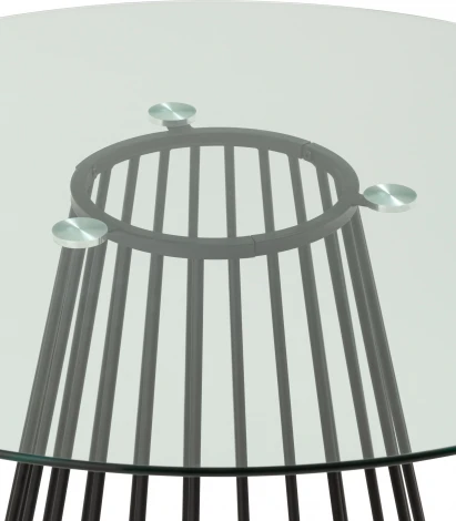 Стол обеденный Stool Group Ливерпуль 120*120 стекло