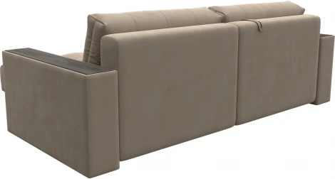 Диван угловой с декором Лига-049 НПБ Лига Диванов (Велюр) арт.128455