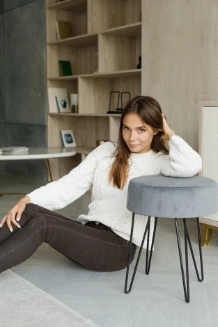 Пуф Dreambag Тесла Серый 13484