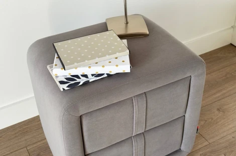 Тумба прикроватная Софи 2 Mebelson (Ткань,Пластик) арт.TM-001.2.2762