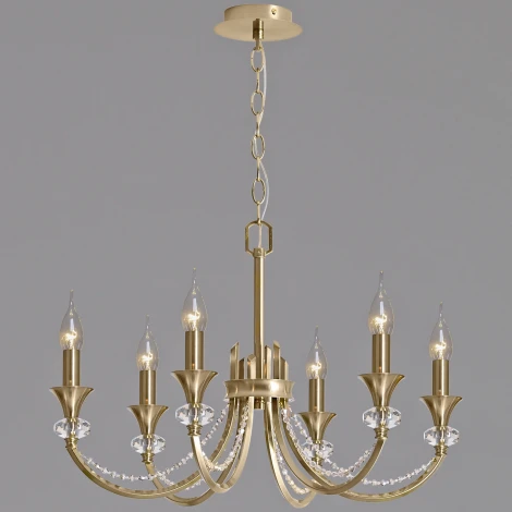 Подвесная люстра ILLUMICO IL5234-6PLS-25 ELITE